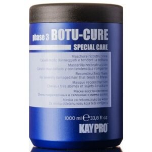 KAYPRO BOTU-CURE Masque Régénérant Intensif pour Cheveux très Abîmés et Traités Chimiquement 1000 ml